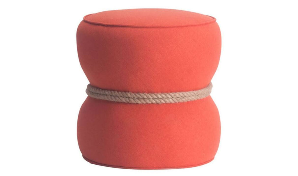 Orange Ottoman V5617