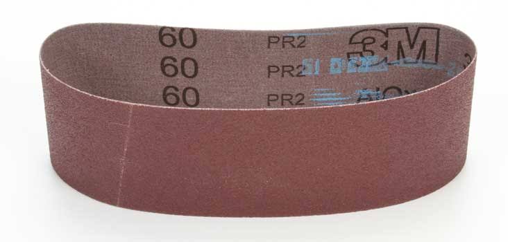 3M Cloth Belt 340D, P100 X-weight, 8 in x 150 in, Film-lok, Single-Flex Y31453