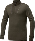 Pine Green XXL Zip Turtleneck E240