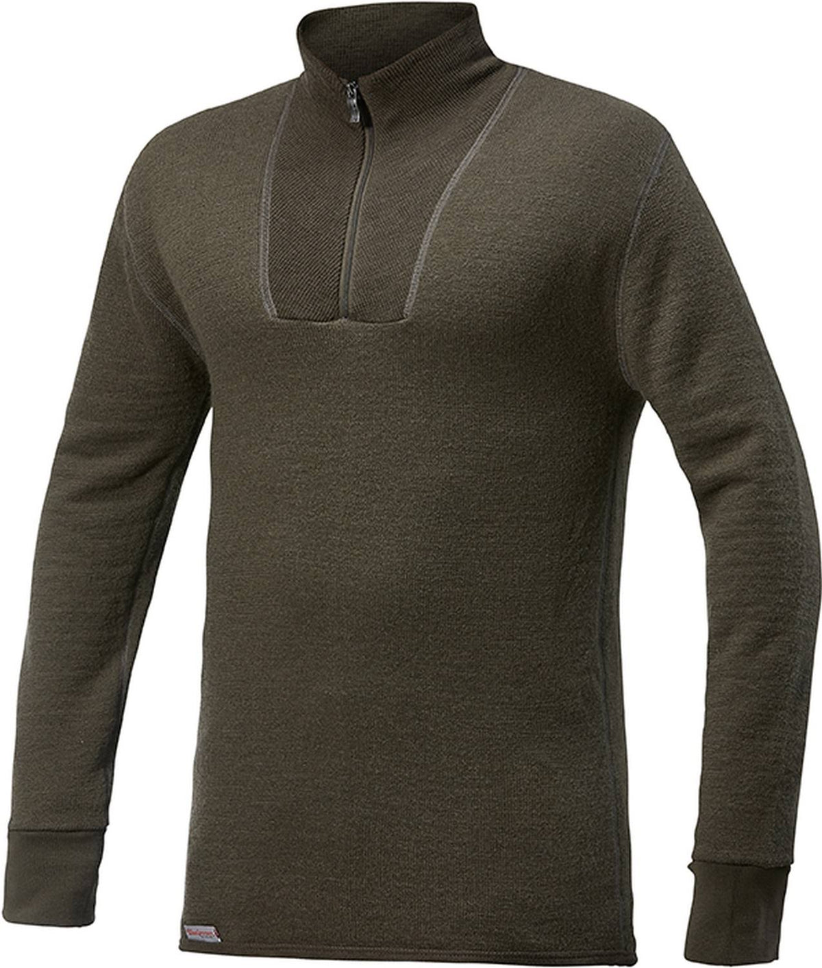 Pine Green XXL Zip Turtleneck E240