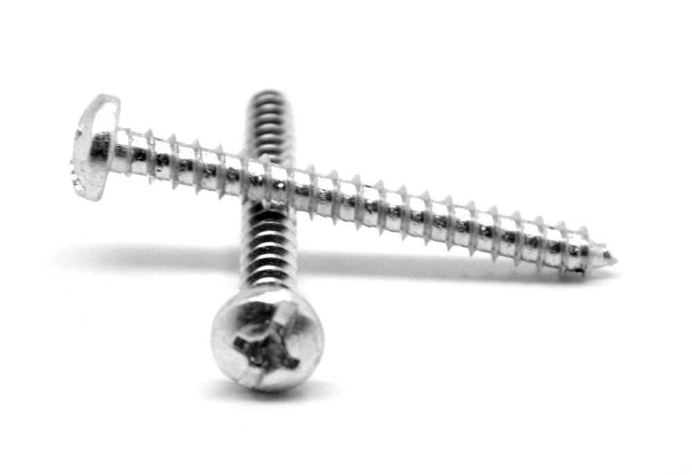 Sheet Metal Screw Pan Head Type A Low Carbon Steel Zinc Plated C5797