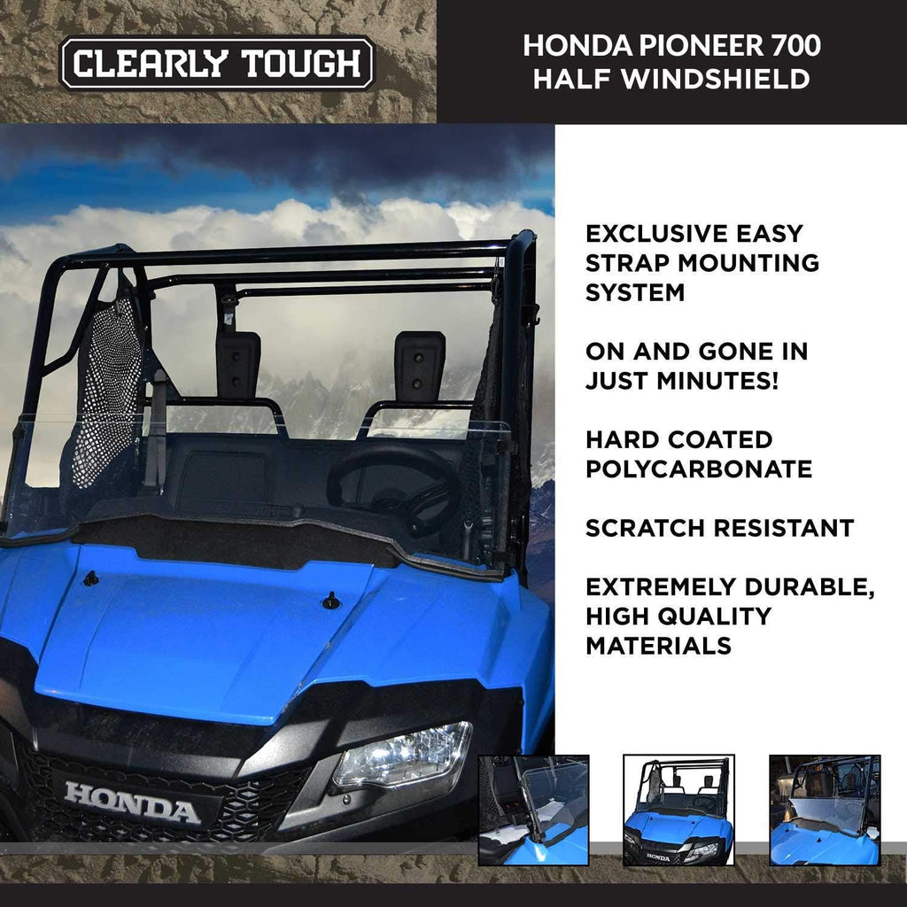 Half Windshield for Honda Pioneer 700 F228483