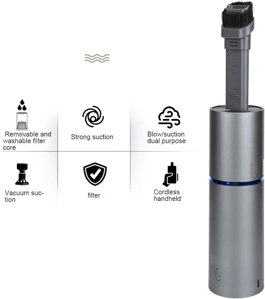 4500Pa Cordless Hand Held Vacuum Cleaner USB Rechargeable Q435850