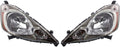 Headlight Assembly Pair for Honda Fit 2009 2011 E4626