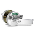 Satin Nickel Privacy Indicator Lock and Lever G283