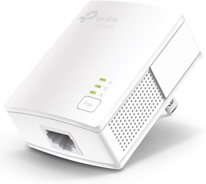 AV1000 Powerline Ethernet Adapter with Dual Band WiFi, Gigabit Port, Pack of 2 P2560