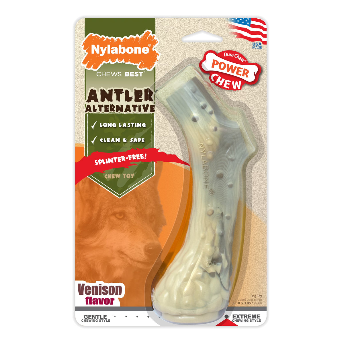 Venison Large Dog Chew Toy L725