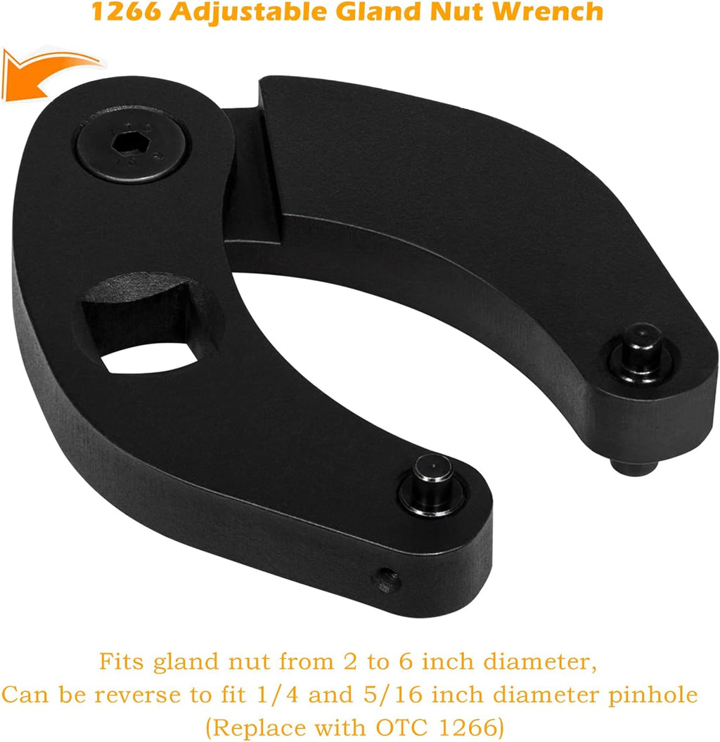 Adjustable Gland Nut Wrench Set of 2 L762880