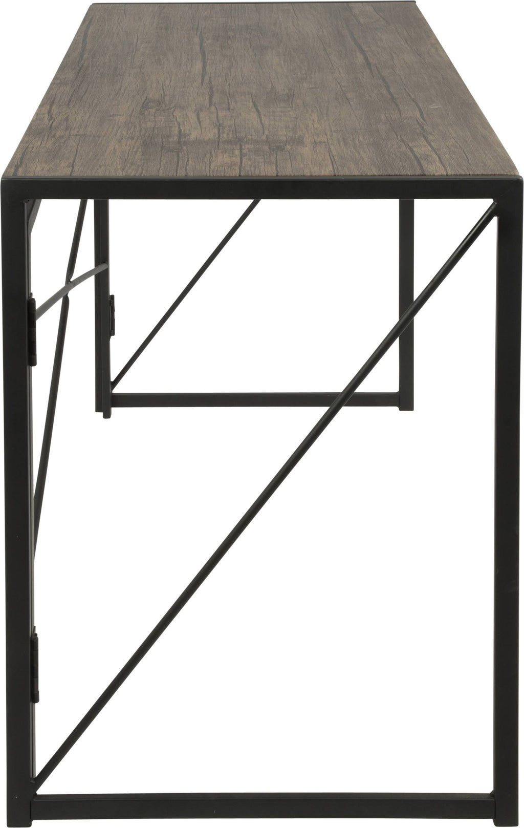 Black Industrial Office Desk H535293