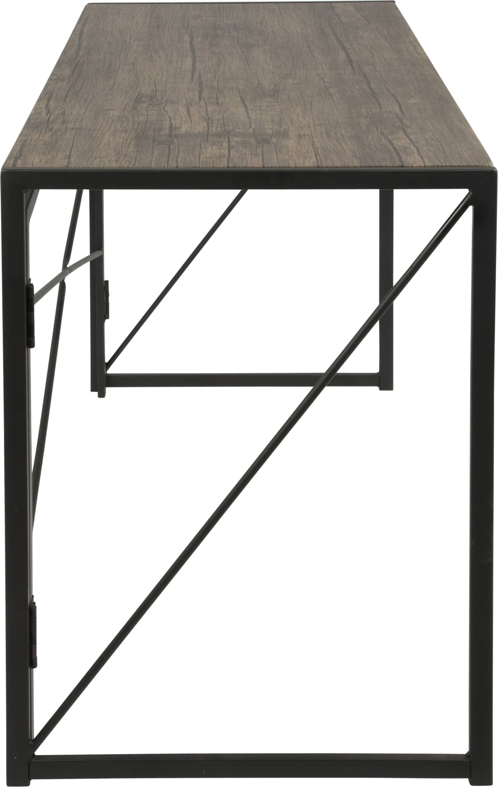 Black Industrial Office Desk H535293