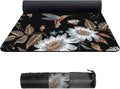 Suede TPE Yoga Mat with Carrying Bag, 72x32 Extra Thick 8MM C809443