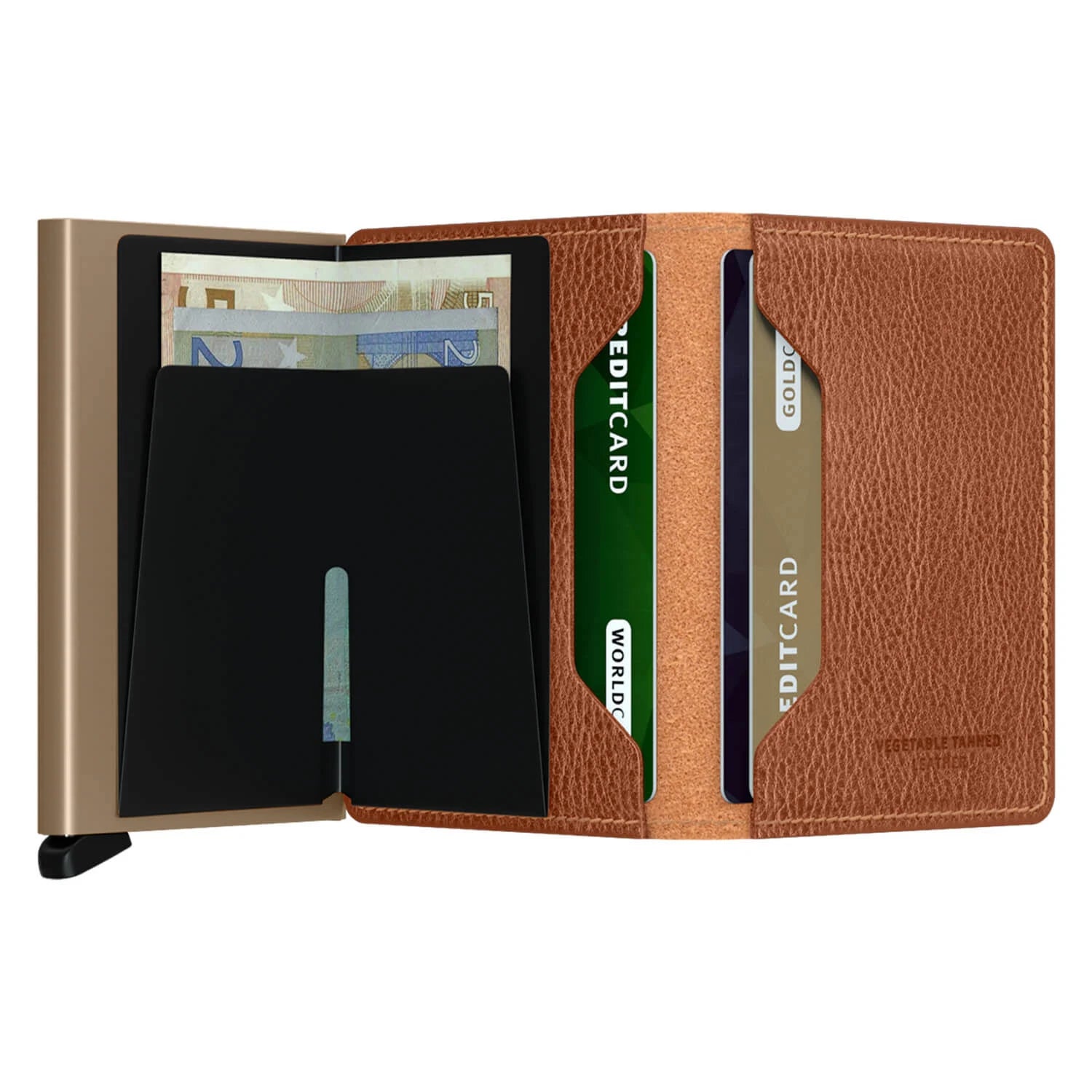 Veg Caramello-Sand Slim Wallet E585595