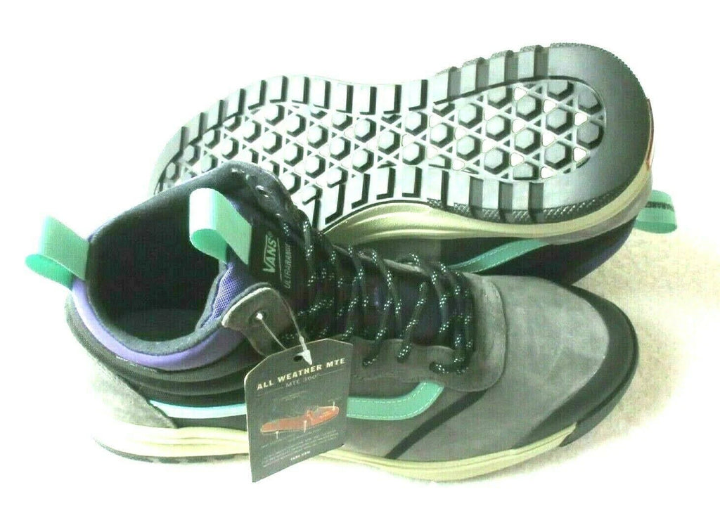 Pewter Eucalyptus Hi Top Shoes V164