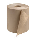 Natural Hardwound Roll Towel, 7.88x22 x 600 ft, 12/Carton U789977