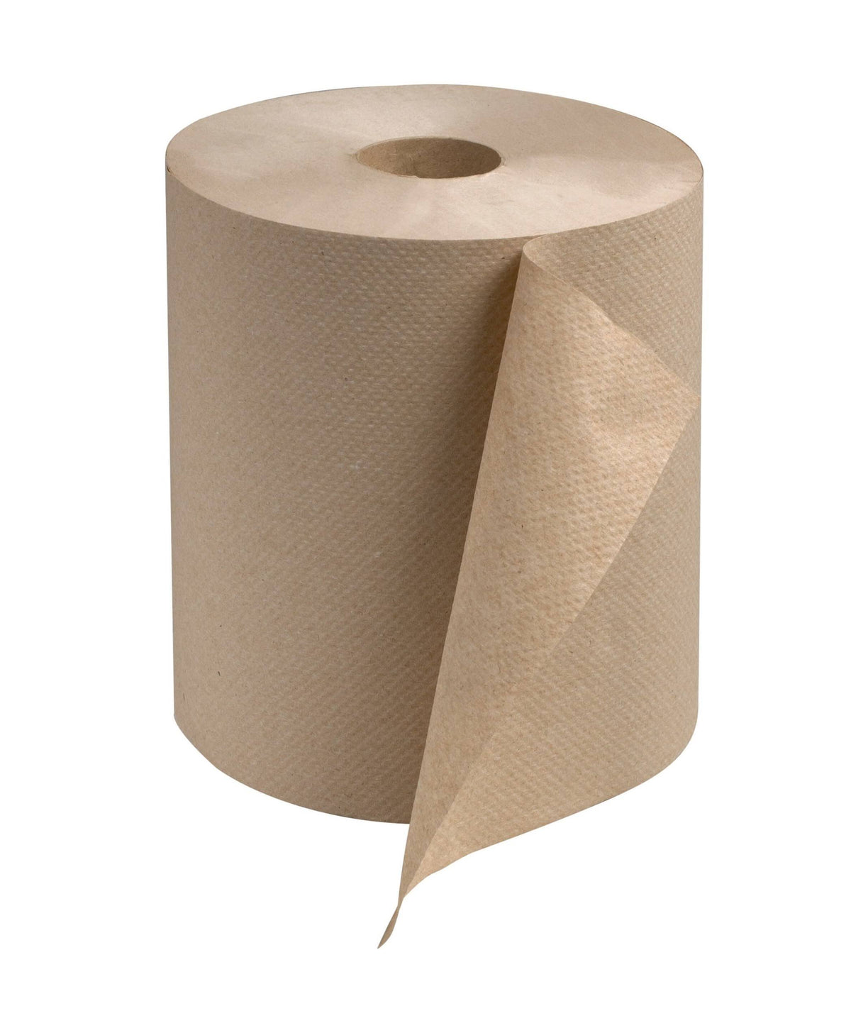 Natural Hardwound Roll Towel, 7.88x22 x 600 ft, 12/Carton U789977