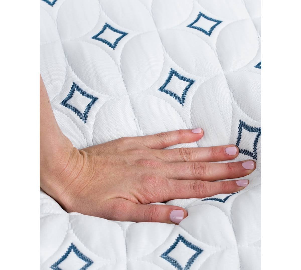 White California King Plush Mattress F4517