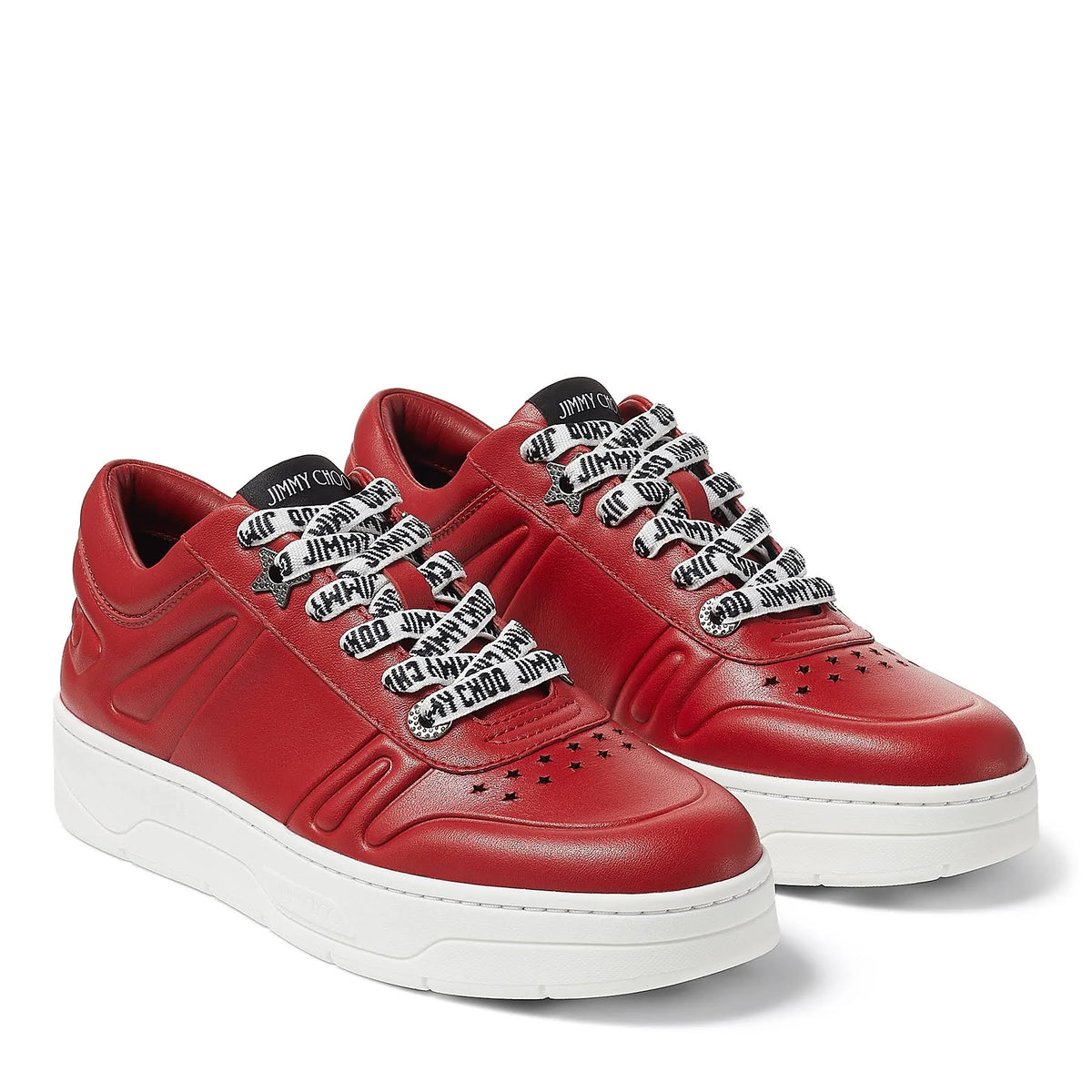 Leather Flatform Trainers N585719
