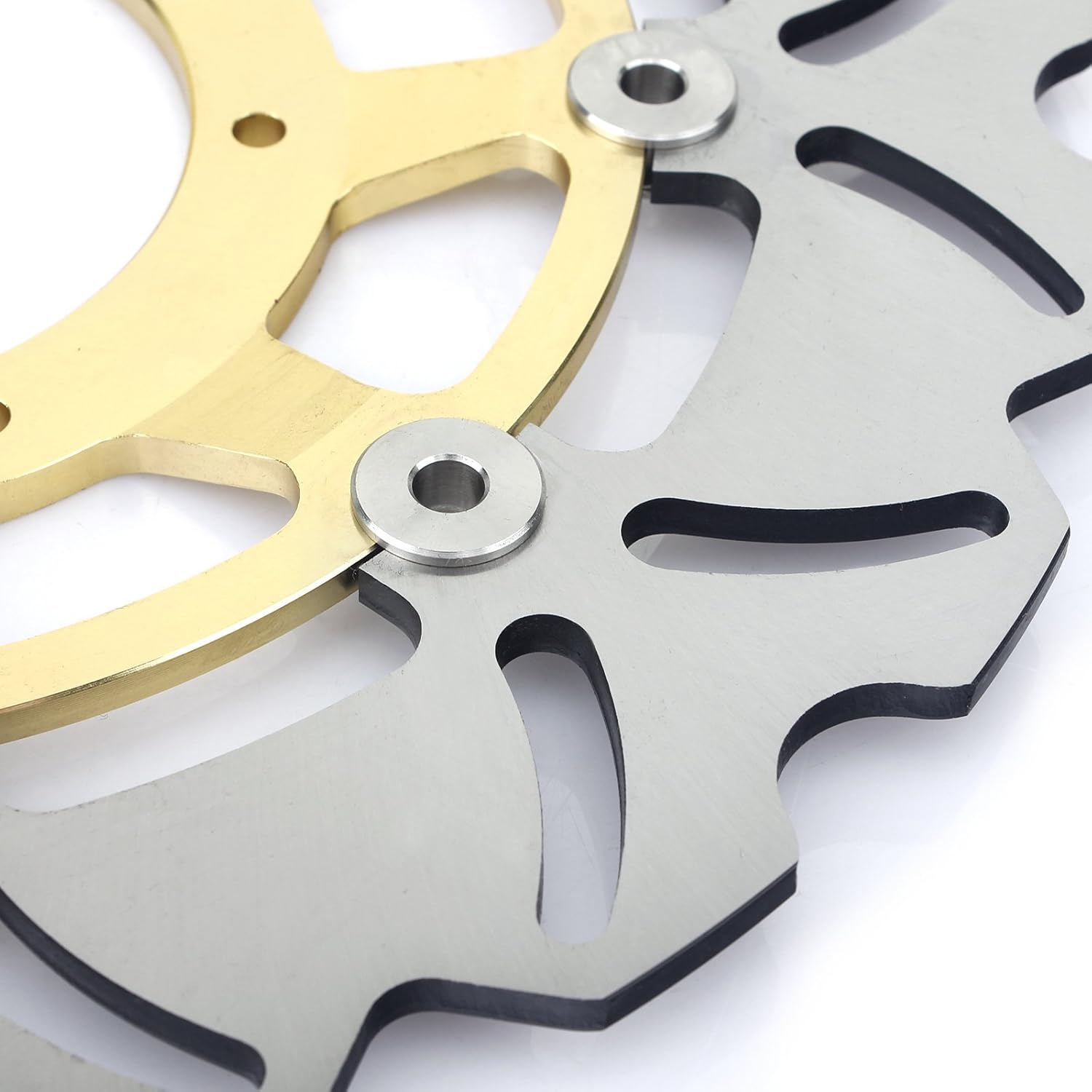 Front Rear Brake Discs Rotors and Pads for Honda CBR 600 RR 2007-2019 Gold Set D58116