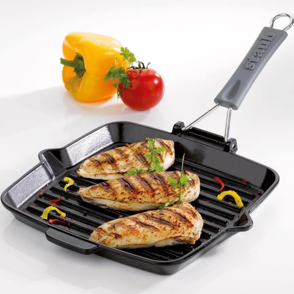 Black Square Grill Pan J587