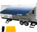 19 FT Slate Blue Vinyl RV Awning Replacement Fabric M4854