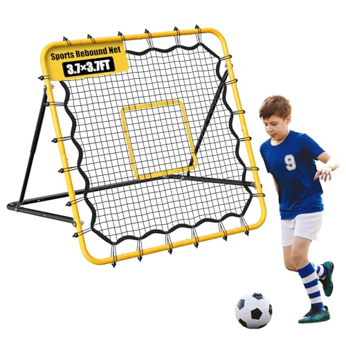 3.7×3.7FT Multi-Sport Training Rebound Net with Pitching Target L433618