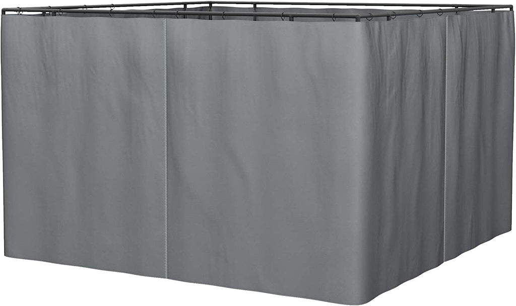 10x12 Ft 4-Side Gazebo Sidewall with Zippers U294
