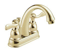 Two Handle Centerset Bathroom Faucet Polished Brass F51265