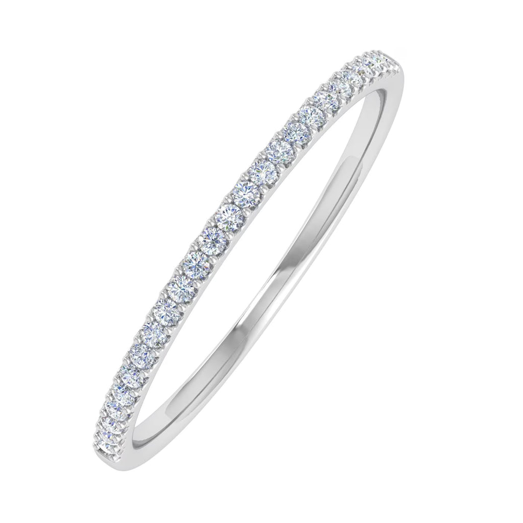 0.08 Carat Diamond Stackable Ring in 925 Sterling Silver T556045