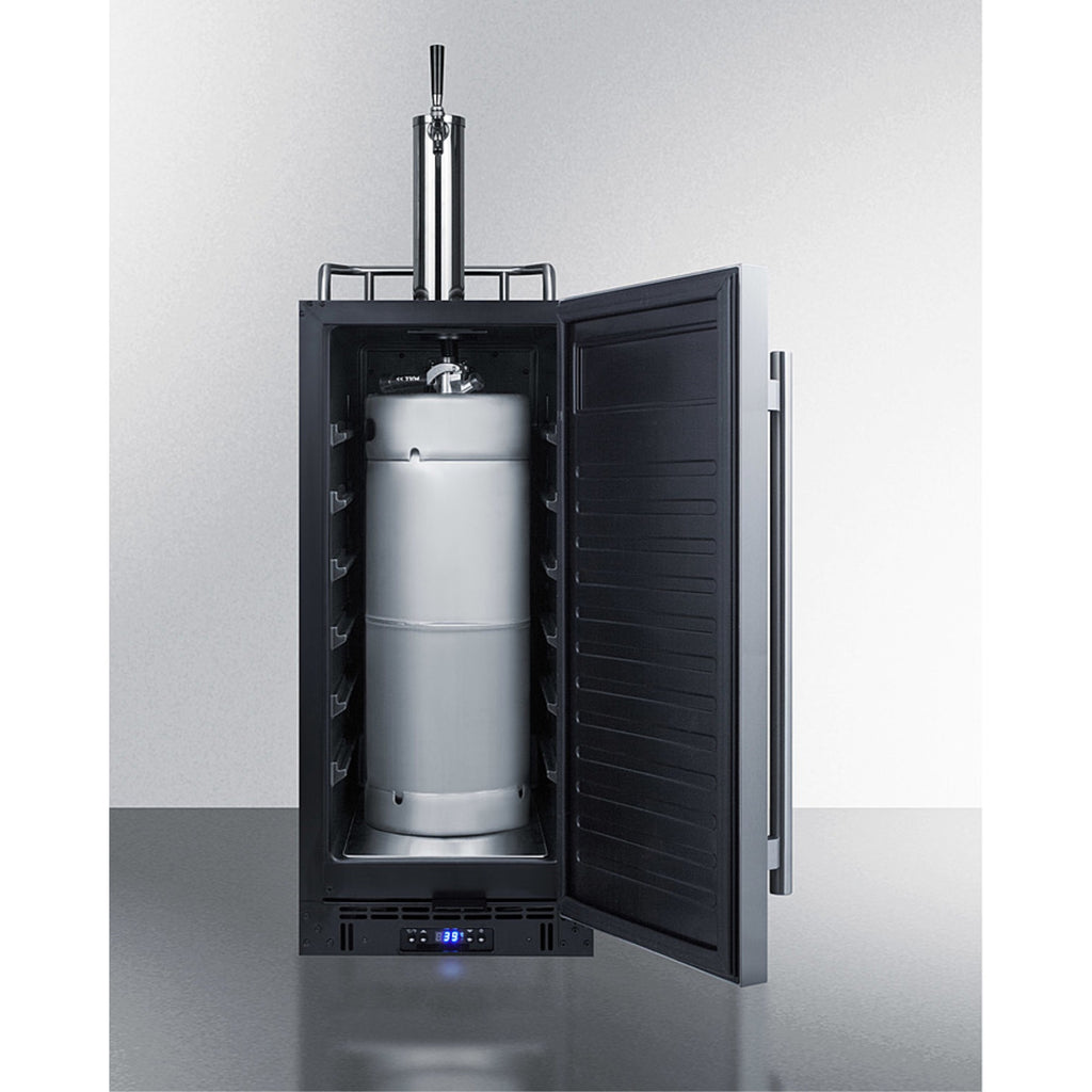 Black Built-In Undercounter Beer Dispenser I99246