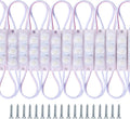 200 Pcs Waterproof LED Module Lights, 0.72W DC12V 6500K, White Light Pack of 2 Z617036