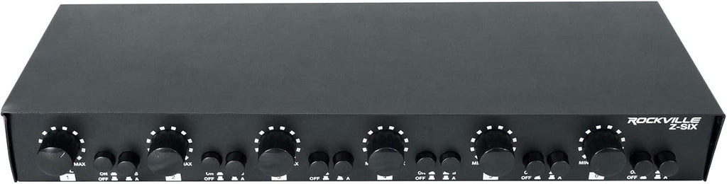 2 Source 6 Zone Audio Zoner with Volume Control O200274