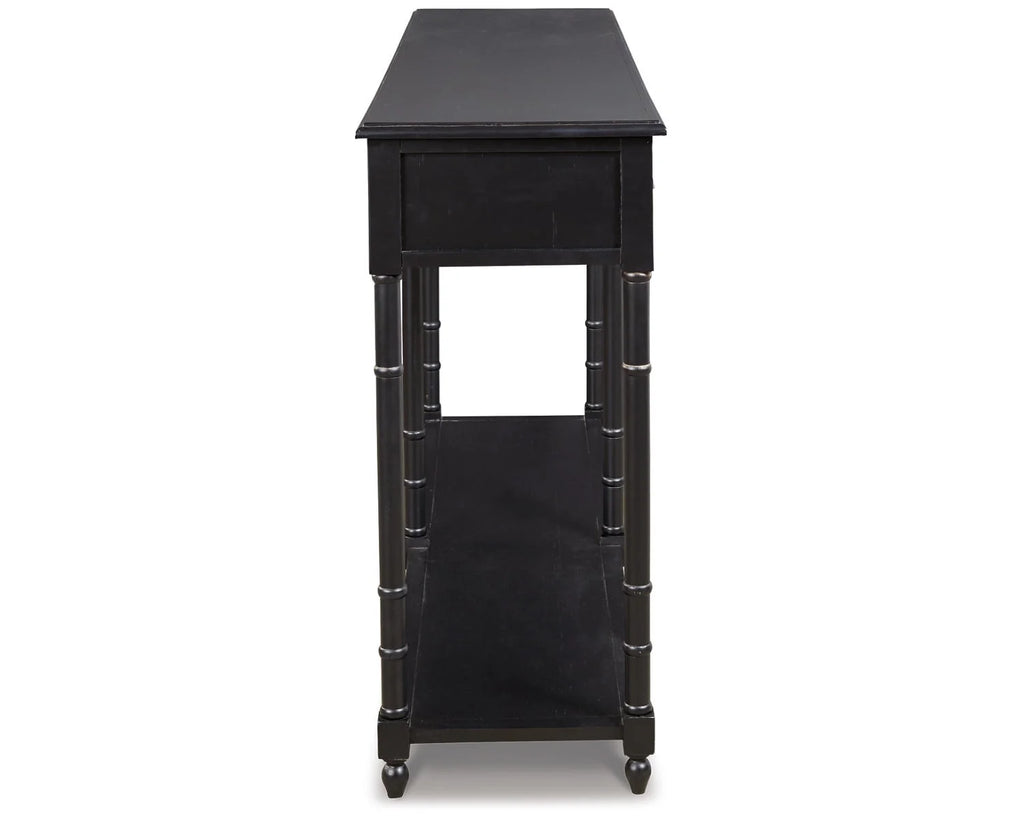Black Sofa/Console Table D3268