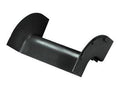 Black ABS Plastic Cable Raceway Outside Elbow Fitting A932