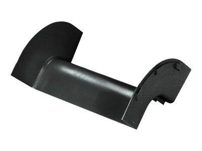Black ABS Plastic Cable Raceway Outside Elbow Fitting A932