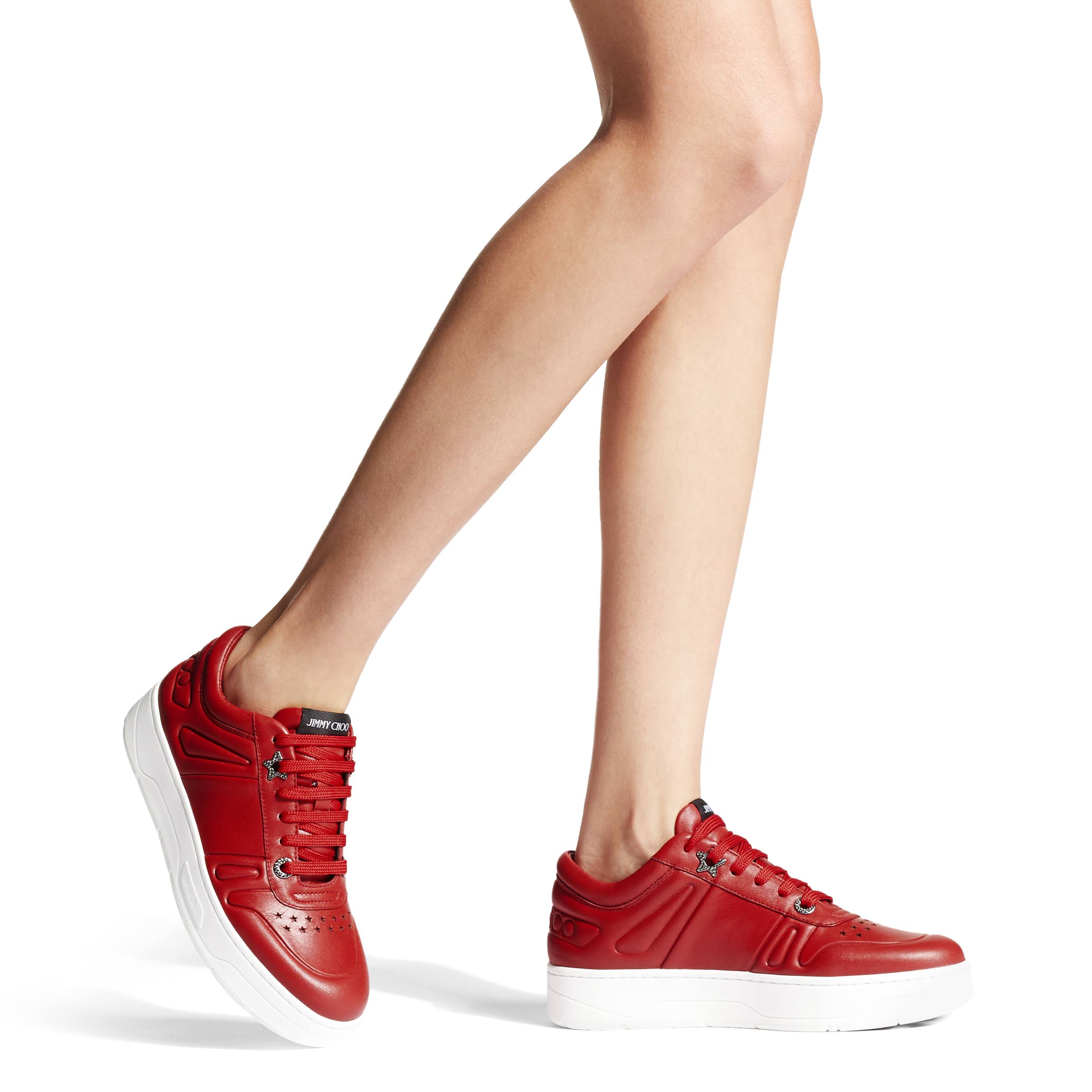 Leather Flatform Trainers N585719