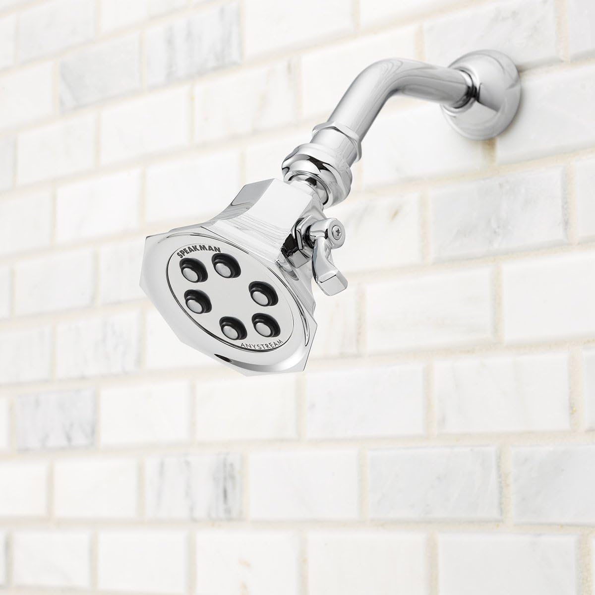 Polished Chrome Solid Brass Shower Head R47895