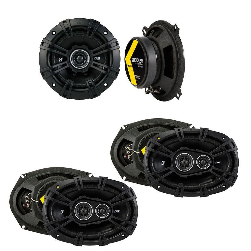 Kicker DSC67 DSC693 Package Speaker Upgrade for Chevy Camaro 2010-2014 D6156