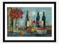 Framed Poster Prints - Fruit and Wine Y266
