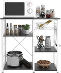 Maple 3-Tier Microwave Cart Stand R5027