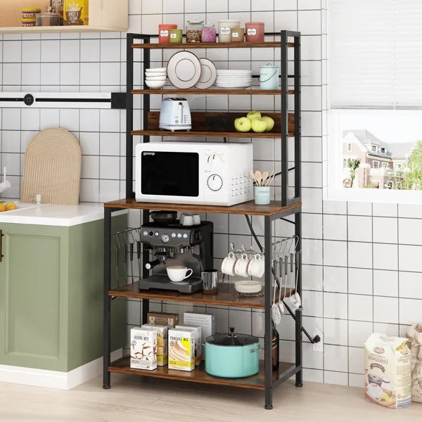 Microwave Oven Rack with S Hooks S7359