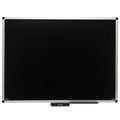 Black Dry-Erase Board with Clear Overlay I9404