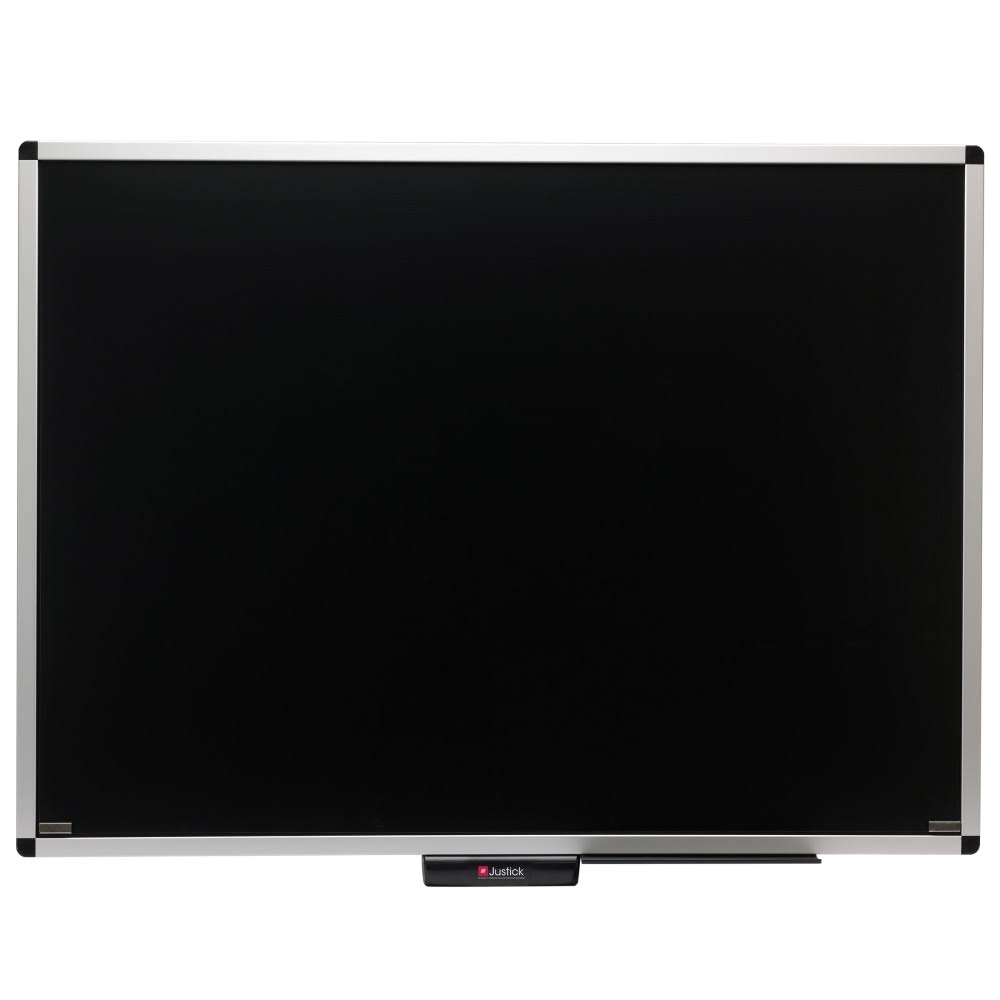 Black Dry-Erase Board with Clear Overlay I9404