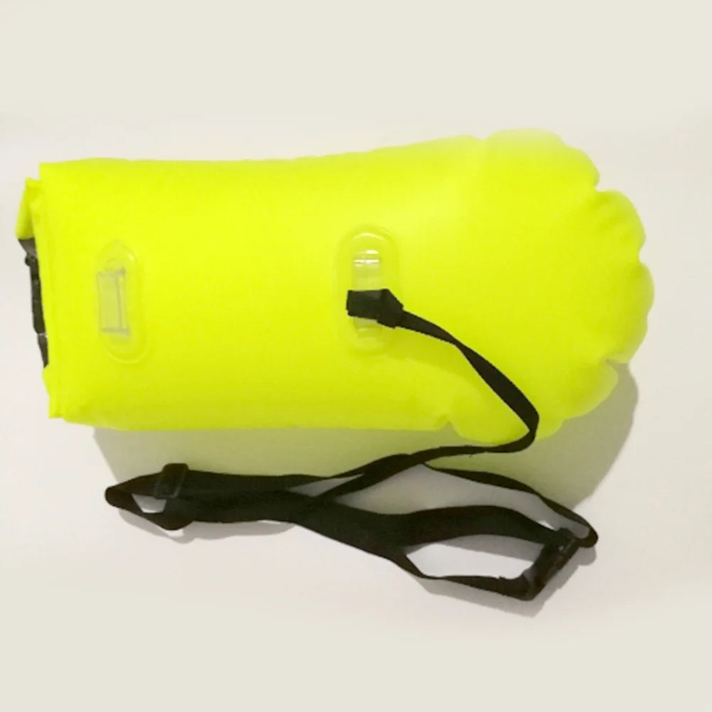 Yellow Ultralight Open Water Swim Safety Float Bag P7371