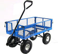 Blue Collapsible Utility Wagon D5250