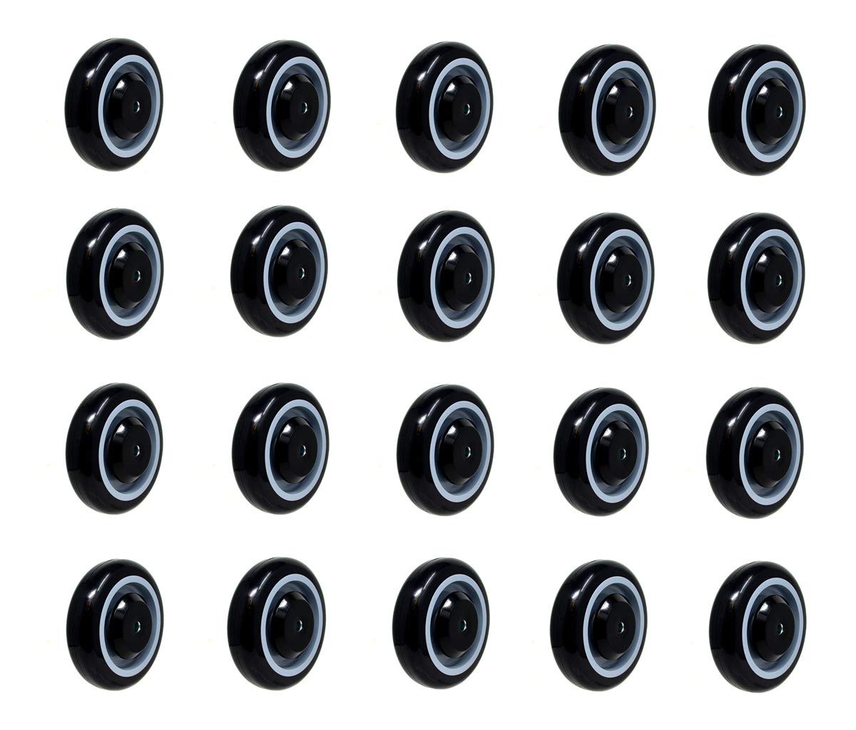 20-Pack Polyurethane Wheel with 3/8" Bore K263695