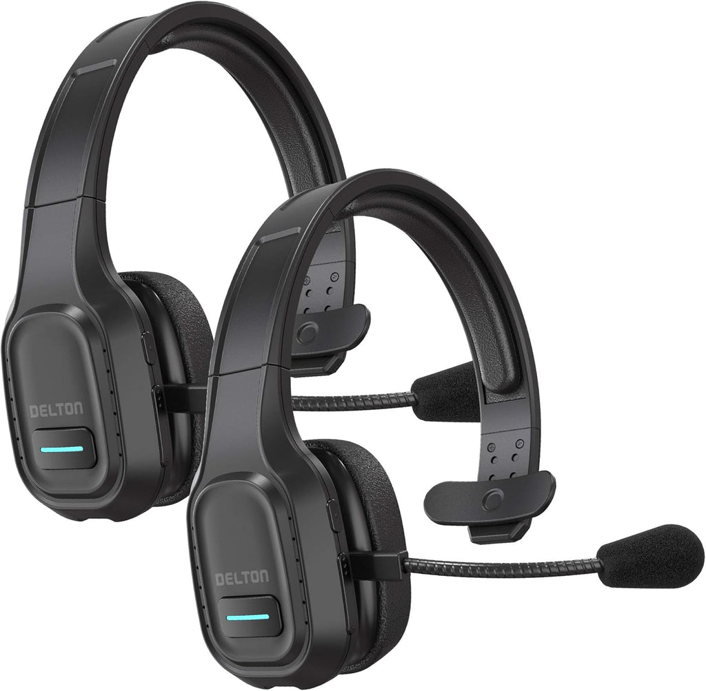 Wireless Computer Headset with Mic, On Ear Bluetooth 5.0, 30 Hour Talk Time, 1-Pack X962