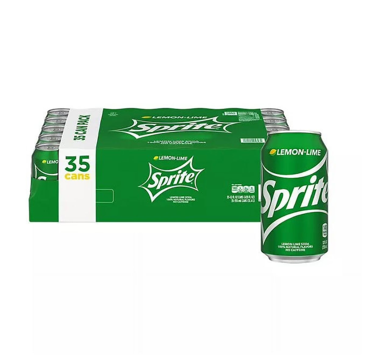 Lemon Lime Soda Cans, 12 Ounce (Pack of 35) X157
