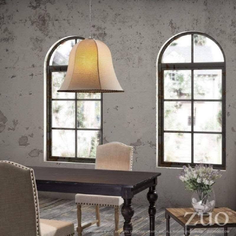 Beige Granite Ceiling Lamp F523421