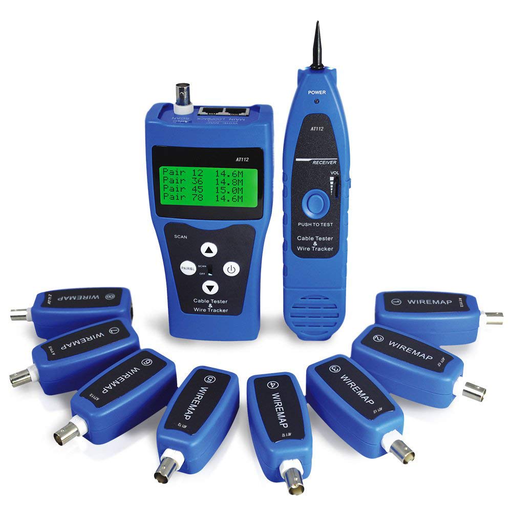 Network Ethernet LAN Phone Tester with 8 Far-end Jacks Z404073