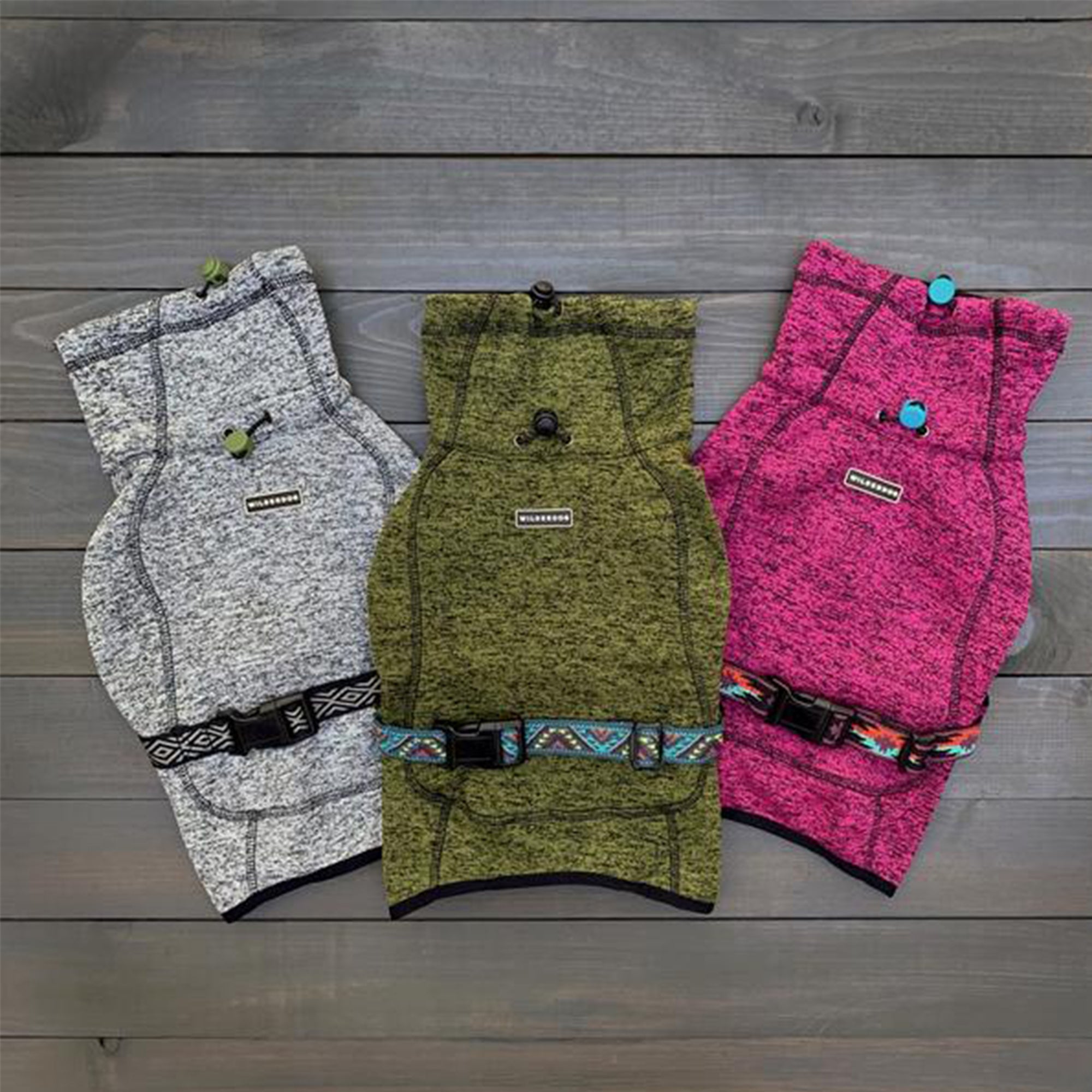 Dog Fleece Jacket with Neoprene Neck Gaiter A650787